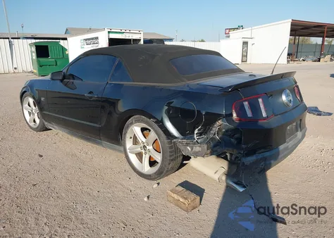 2010 Ford Mustang Gt Premium из США, поврежденный, VIN 1ZVBP8FH4A5159587